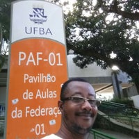 Photo taken at UFBA - Universidade Federal da Bahia - Campus Ondina by Walter C. on 8/21/2015