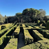 Photo taken at Parc del Laberint d&amp;#39;Horta by Al A. on 1/8/2023