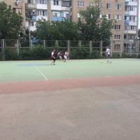 Photo taken at Футбольное поле by Яна С. on 7/20/2014