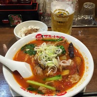 Photo taken at 太陽のトマト麺 by Keiko on 12/5/2015