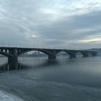 Photo taken at Коммунальный мост by Sergey P. on 12/26/2017