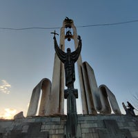 Photo taken at Saint Nino Monument | წმინდა ნინოს მონუმენტი by Sergey P. on 1/1/2024