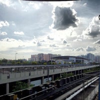 Photo taken at Tongkang LRT Station (SW7) by Jasmine E. on 9/28/2012
