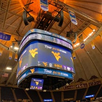 Photo taken at WVU Coliseum by Troy C. on 1/9/2022