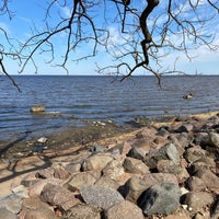 Photo taken at Пляж Финского залива by Ирина М. on 4/20/2021