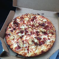 Photo taken at Domino&amp;#39;s Pizza by Raulito V. on 1/1/2013