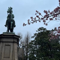 Photo taken at Equestrian Statue of Prince Komatsu Akihito by K T. on 2/19/2024
