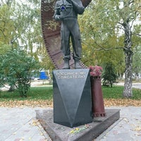 Photo taken at Памятник Российскому спасателю by Musia P. on 10/13/2016