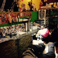 Photo taken at Bizango Tattoo Workshop by Valeria on 12/13/2015