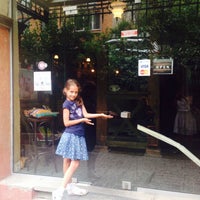 Photo taken at Social Café-Gallery &amp;quot;RHEA&amp;#39;S SQUIRRELS&amp;quot; by Viktoria M. on 8/26/2015