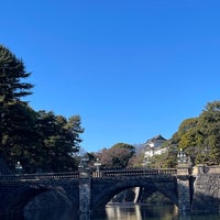 Photo taken at Nijubashi Bridge by poporoneko on 1/8/2024