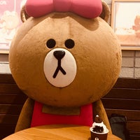 Photo taken at LINE Friends Café &amp;amp; Store by Jaclyn C. on 6/24/2018