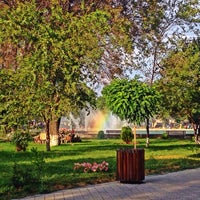 Photo taken at Park of Republican hospital &amp;quot;Lich/Լիճ&amp;quot; by Roza K. on 7/31/2014