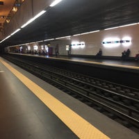 Photo taken at Metro Baixa-Chiado [AZ,VD] by Fred P. on 4/15/2019