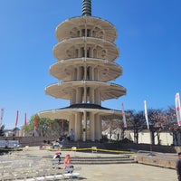 Photo taken at Japantown Peace Plaza by Dave on 4/21/2024