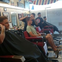 Photo taken at Straight Up Barber Shop by Jason M. on 5/17/2014