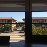 Photo taken at Bass Center &amp;amp; GSB Library by Syra C. on 7/30/2015