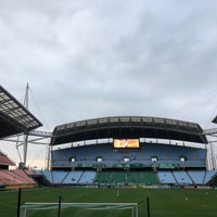 Photo taken at Jeonju World Cup Stadium by しま(リシオ) on 4/24/2019