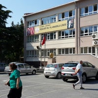 Photo taken at Yeşilköy Anadolu Lisesi by Emre K. on 8/10/2014