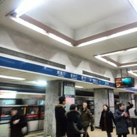 Photo taken at Chongwenmen Metro Station by 小木可 on 12/6/2017