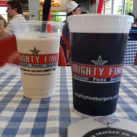Photo taken at Mighty Fine Burgers by John R. on 5/5/2018