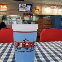 Photo taken at Mighty Fine Burgers by John R. on 1/27/2019