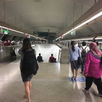 Photo taken at Simei MRT Station (EW3) by Jack L. on 7/7/2016