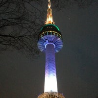 Photo taken at N Seoul Tower by Cho J. on 4/20/2013