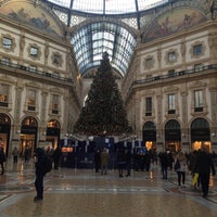 Photo taken at Galleria Vittorio Emanuele II by Afsaneh B. on 12/29/2015
