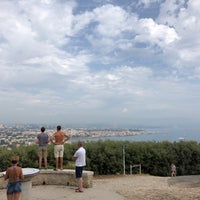 Photo taken at Phare de la Garoupe by Afsaneh B. on 8/12/2019