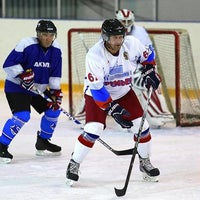 Photo taken at Хоккейная коробка by олег ш. on 5/21/2014