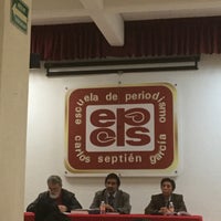 Photo taken at Escuela de Periodismo Carlos Septién García by Mariana R. on 12/19/2015