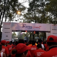 Photo taken at Carrera Telcel Red 5 y 10K. by Pablo D. on 12/7/2014