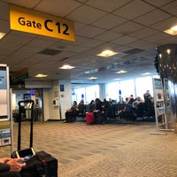 Photo taken at Gate C14 by Itzel C. on 12/26/2018