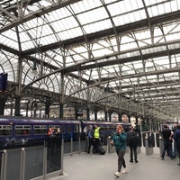 Photo taken at Glasgow Central Railway Station (GLC) by Fee on 6/5/2019