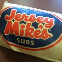 Photo taken at Jersey Mike&amp;#39;s Subs by Billy S. on 11/3/2012