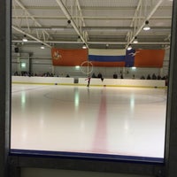 Photo taken at Лобненский ледовый дворец by Андрей Ф. on 12/5/2015