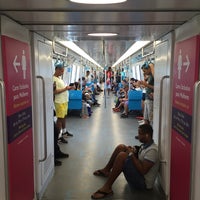 Photo taken at MetrôRio - Estação Maria da Graça by Leonel V. on 3/27/2016