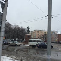 Photo taken at Памятник Великому князю Олегу Рязанскому by Виталий Ш. on 11/16/2015