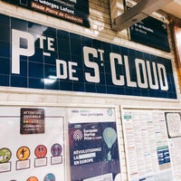 Photo taken at Métro Porte de Saint-Cloud [9] by 0 on 1/27/2019