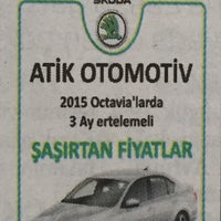 Photo taken at Atik Otomotiv by Ayşn E. on 10/17/2015