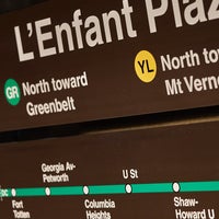 Photo taken at L&amp;#39;Enfant Plaza Metro Station by John B. on 4/3/2024