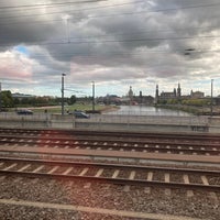 Photo taken at Dresden Hauptbahnhof by Mousa on 10/22/2023