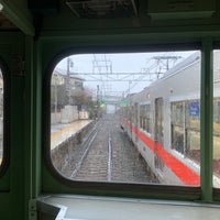 Photo taken at Tsukimiyama Sta. by 大河阪急＠HK-08 on 3/20/2021