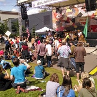 Photo taken at NW Folklife Festival by Marek on 5/26/2014