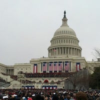 Photo taken at National Mall by justin w. on 1/21/2013