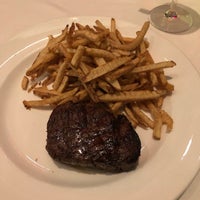Photo taken at Morels French Steakhouse &amp;amp; Bistro by Drew T. on 4/24/2019