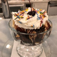 Photo taken at Shug&amp;#39;s Soda Fountain and Ice Cream by Drew T. on 11/8/2019