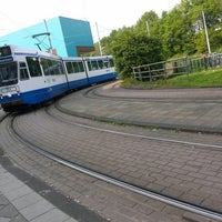 Photo taken at Tram 4 Station RAI - Centraal Station by Q on 5/25/2014