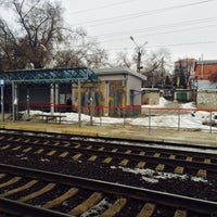 Photo taken at ЖД платформа &amp;quot;Берёзовая роща&amp;quot; by Юлия on 2/28/2015